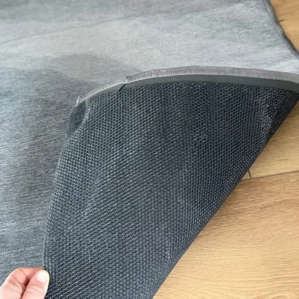 Ruggable Watercolour Waves Sandstone rug kitchen runner 2.5x10’